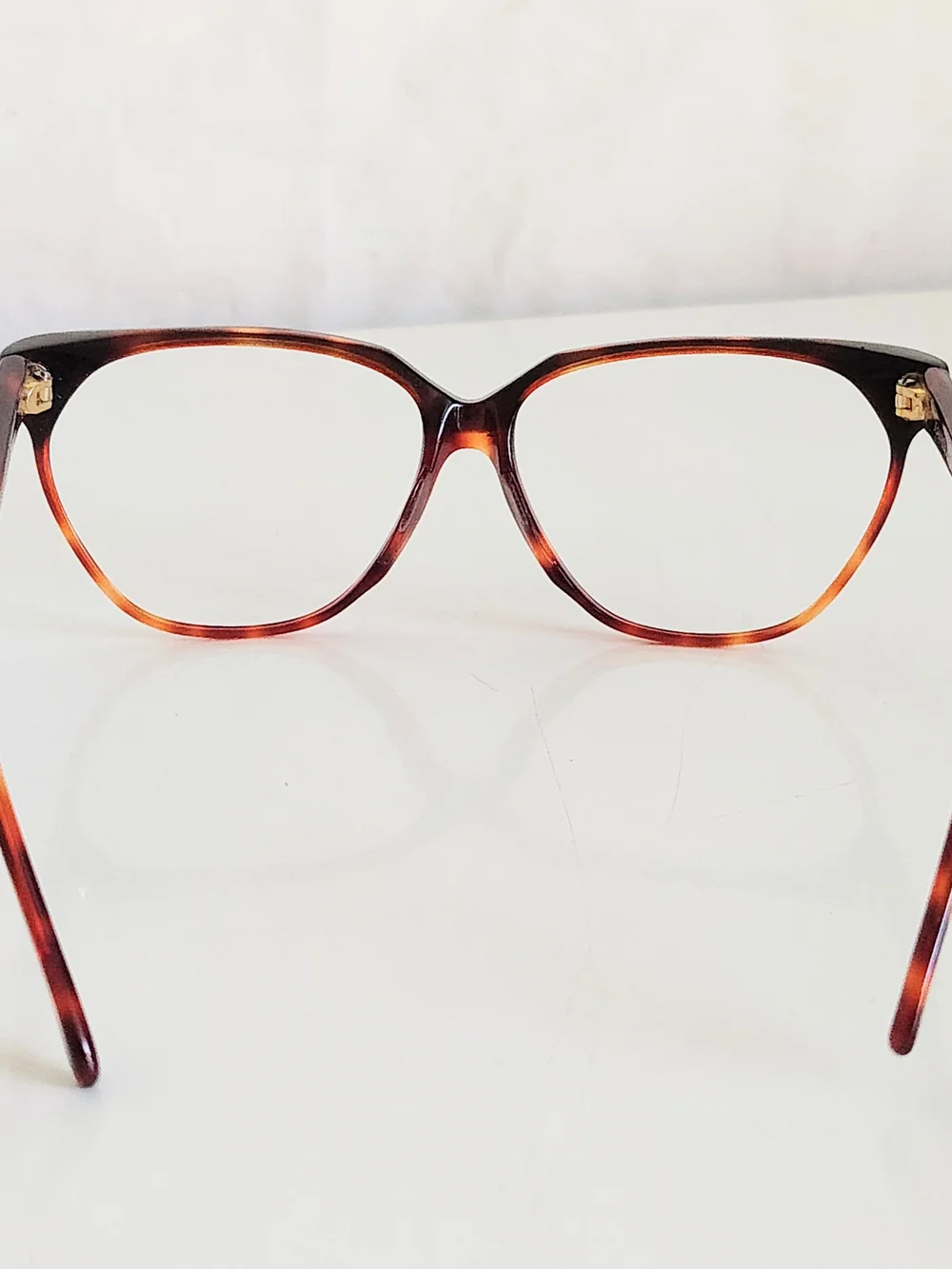 Vintage Jean Louis Scherrer Paris Tortoise Shell Eyeglass Frames Designer France